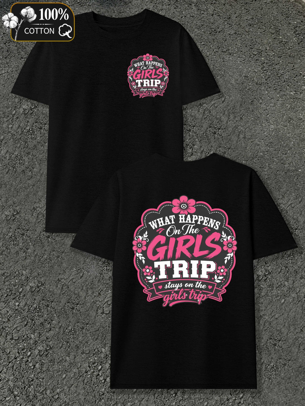 Girls' Secret Trip Men'S T-Shirts with Markings