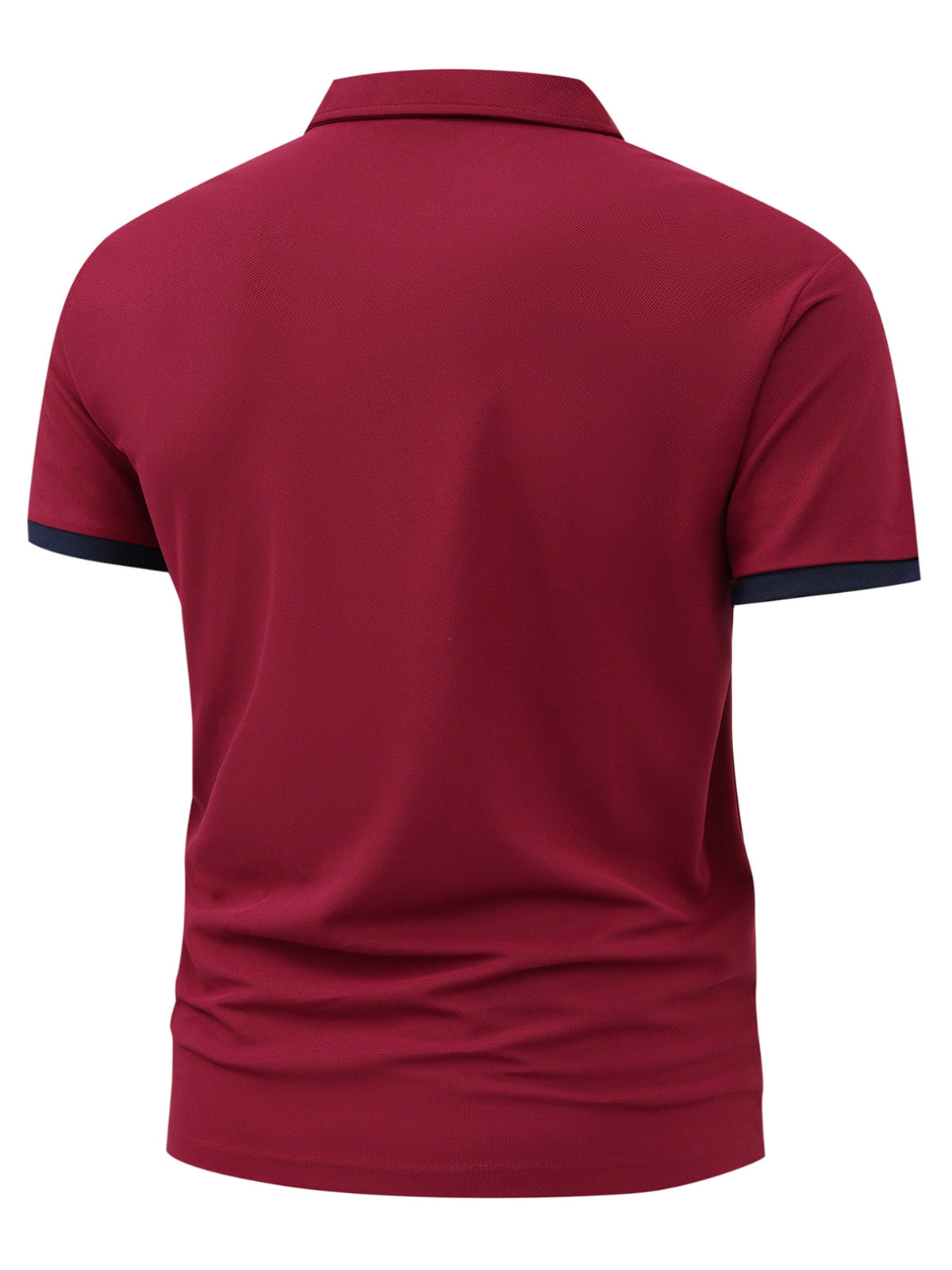 Men'S Pattern Print Top, Moisture-Wicking Polo Shirt, Versatile Short Sleeve Golf Shirt, Business Casual Dual-Use Style, Comfortable And Stylish Top, Ideal Holiday Gift