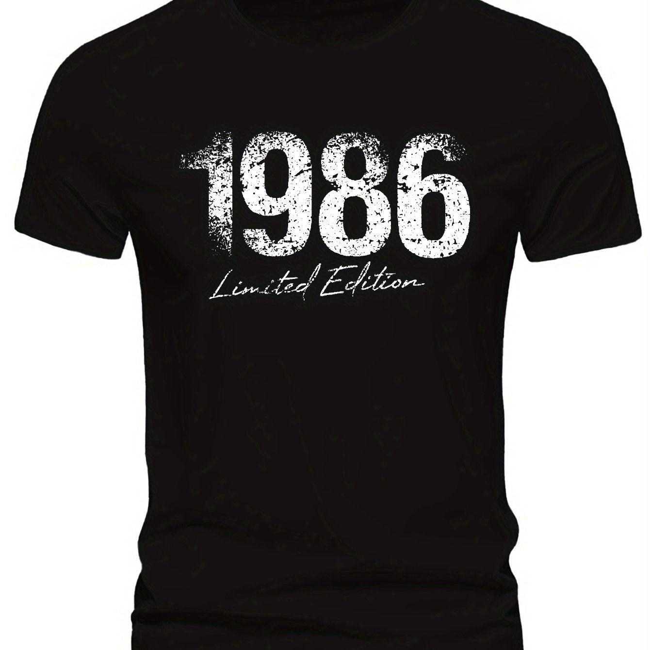 1986 Limited Edition Men'S Short Sleeve T-Shirt Summer T-Shirt Top