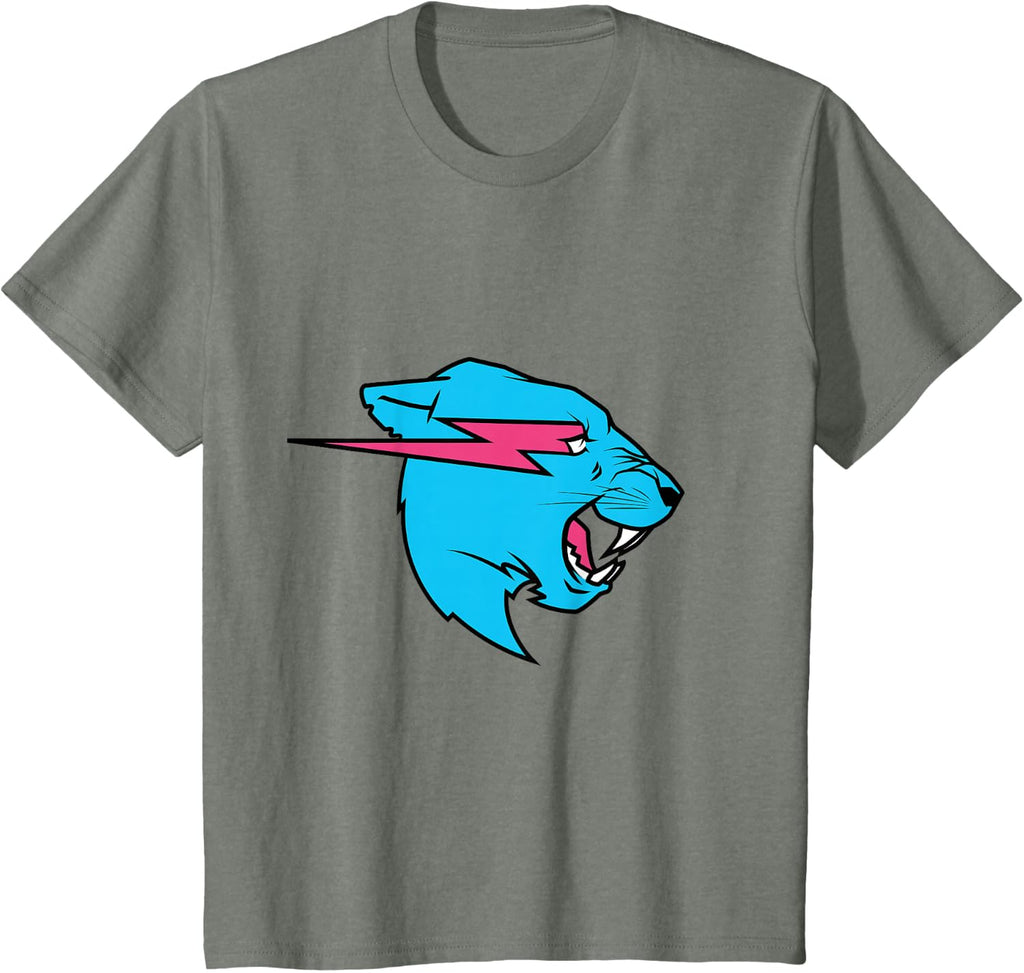 Mr Beast Panther Head T-Shirt