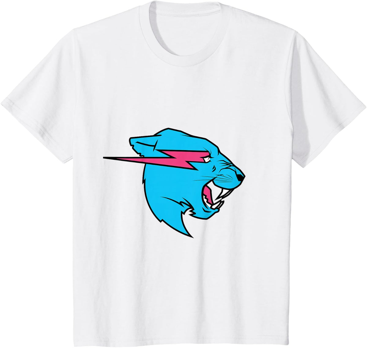 Mr Beast Panther Head T-Shirt