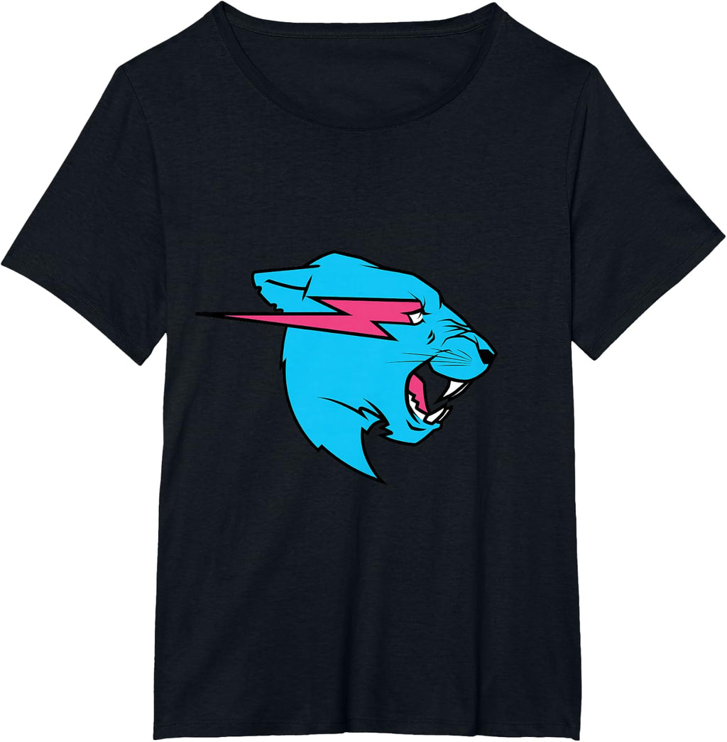 Mr Beast Panther Head T-Shirt