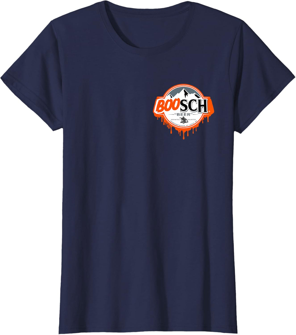 Boo SCH Ghost Halloween Beer Funny Drinking Spooky Costume T-Shirt