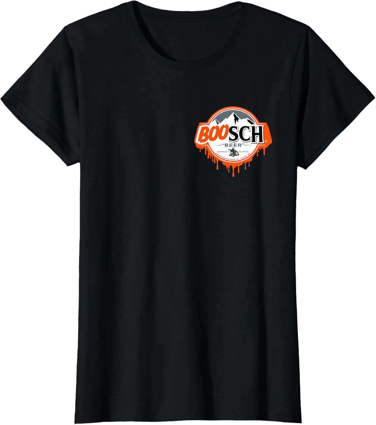 Boo SCH Ghost Halloween Beer Funny Drinking Spooky Costume T-Shirt
