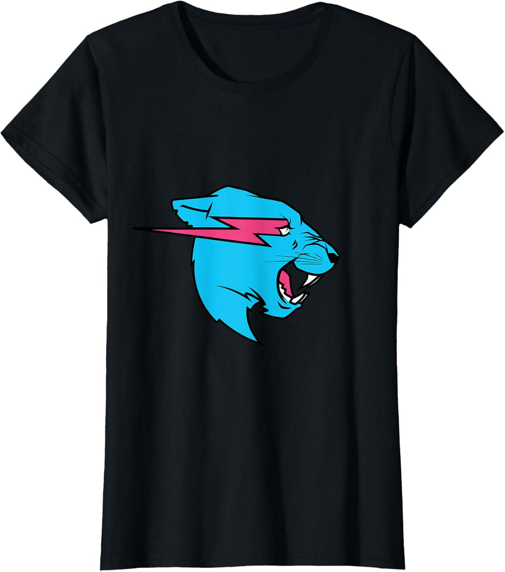 Mr Beast Panther Head T-Shirt