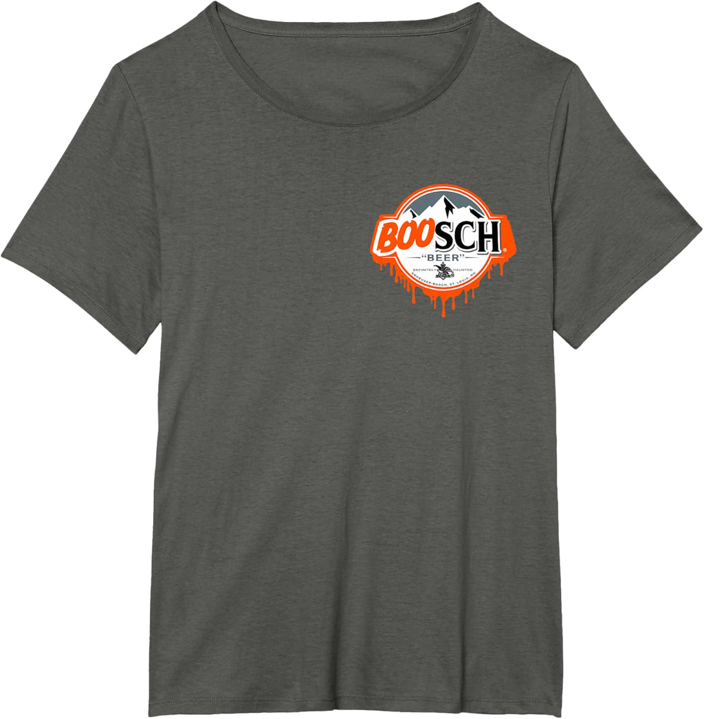 Boo SCH Ghost Halloween Beer Funny Drinking Spooky Costume T-Shirt