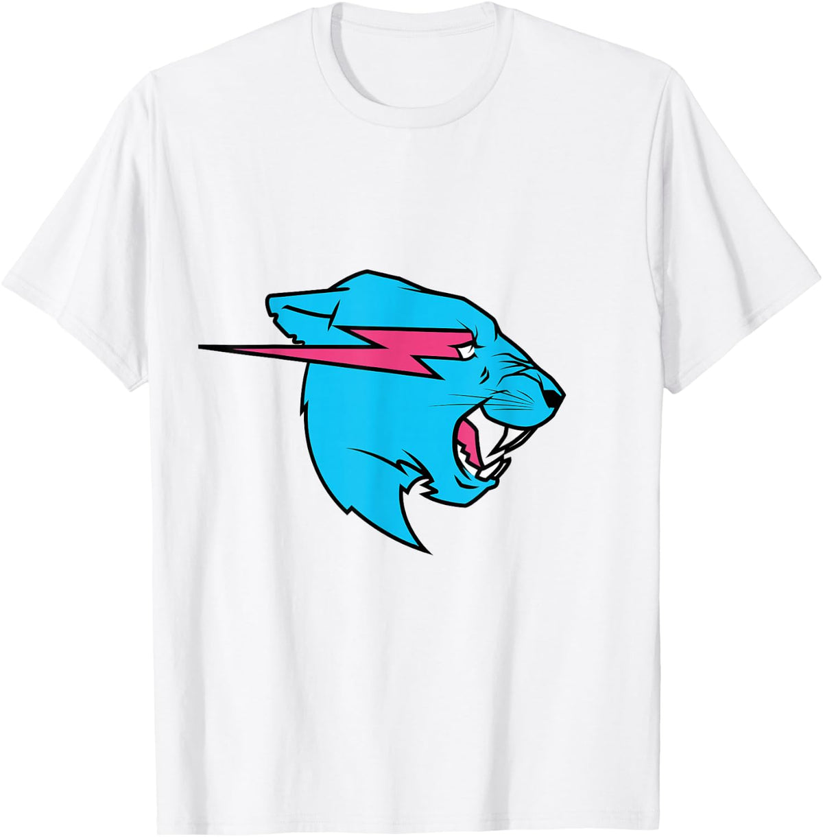 Mr Beast Panther Head T-Shirt