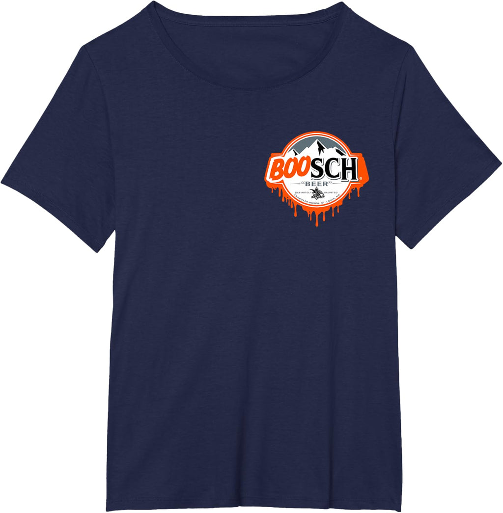 Boo SCH Ghost Halloween Beer Funny Drinking Spooky Costume T-Shirt