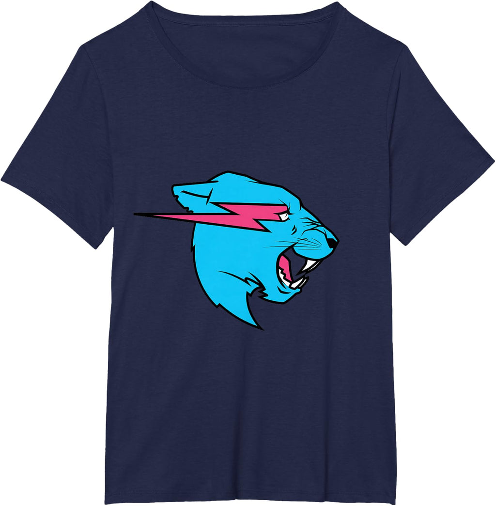 Mr Beast Panther Head T-Shirt