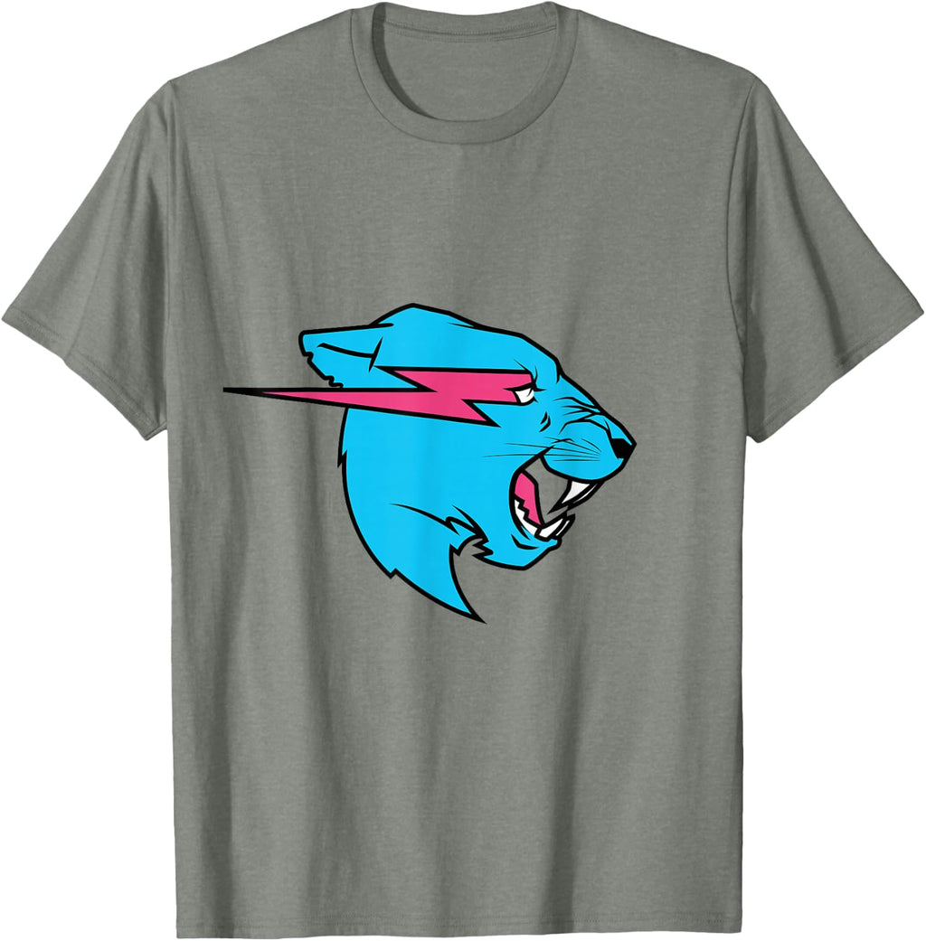 Mr Beast Panther Head T-Shirt