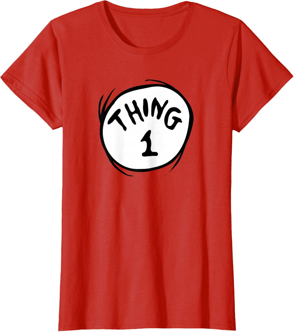 Dr. Seuss Thing 1 Emblem T-Shirt