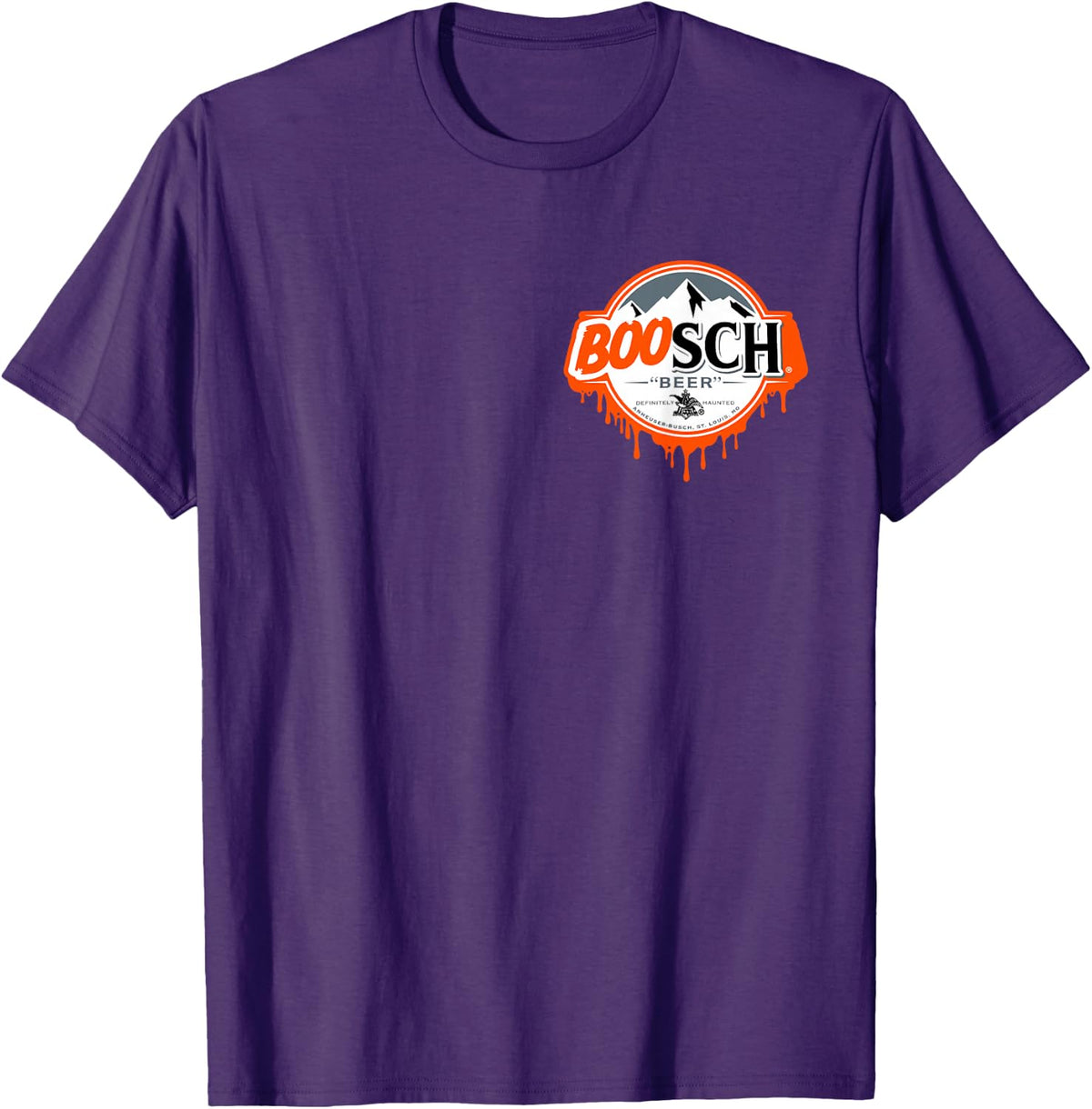 Boo SCH Ghost Halloween Beer Funny Drinking Spooky Costume T-Shirt