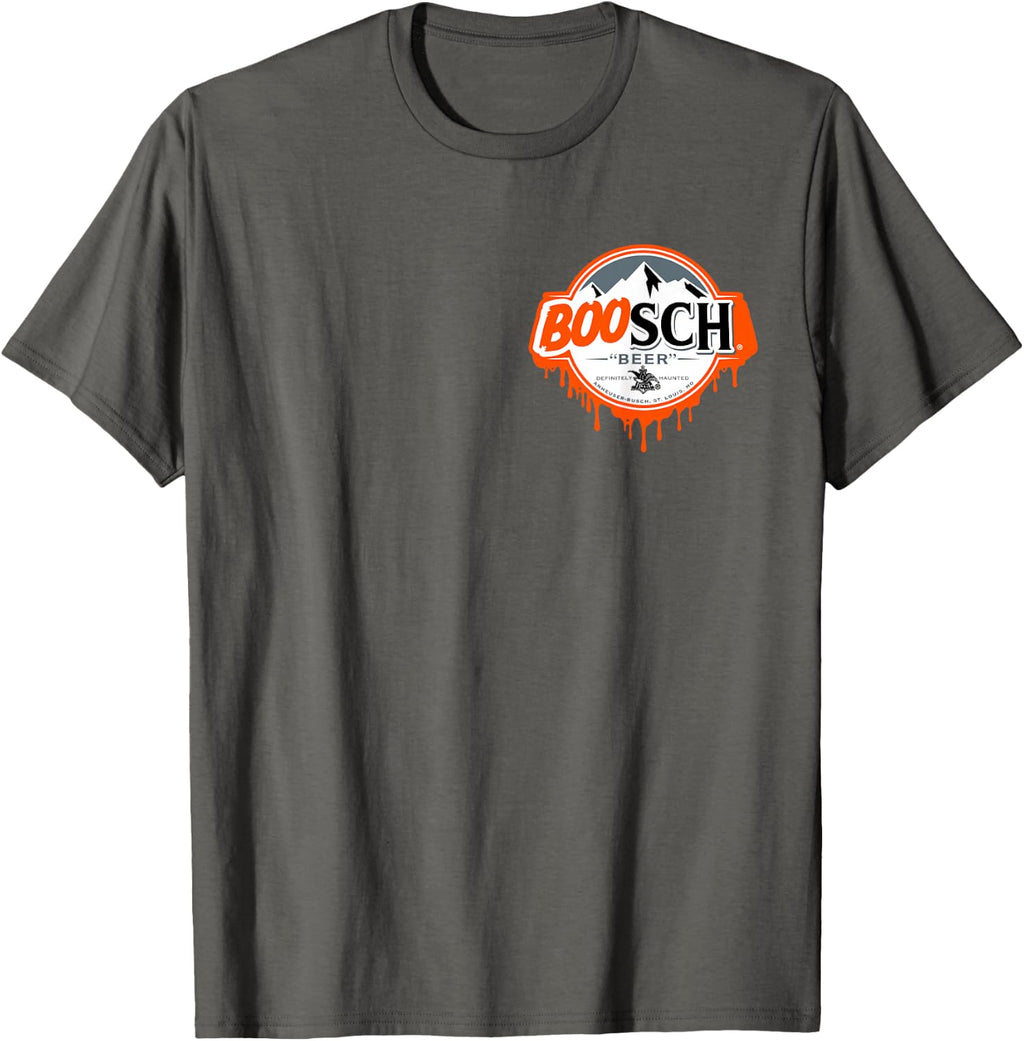 Boo SCH Ghost Halloween Beer Funny Drinking Spooky Costume T-Shirt