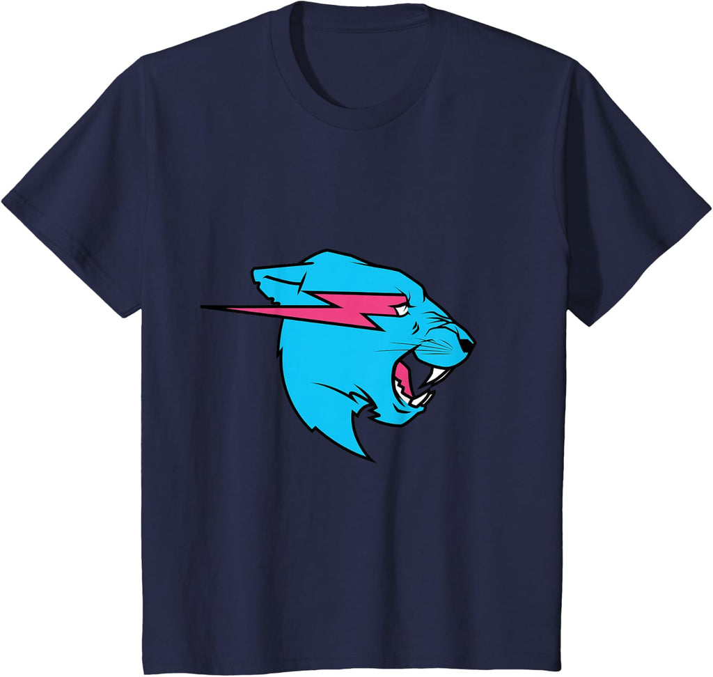 Mr Beast Panther Head T-Shirt