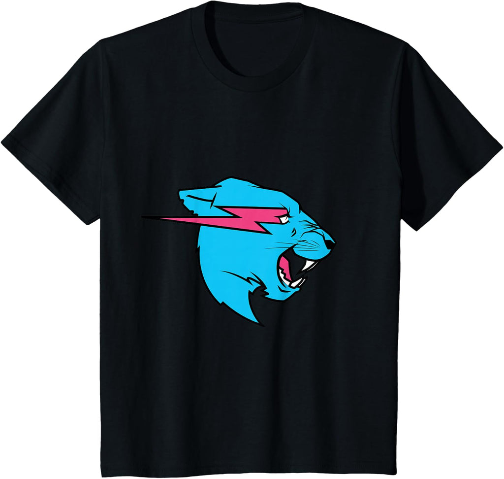 Mr Beast Panther Head T-Shirt