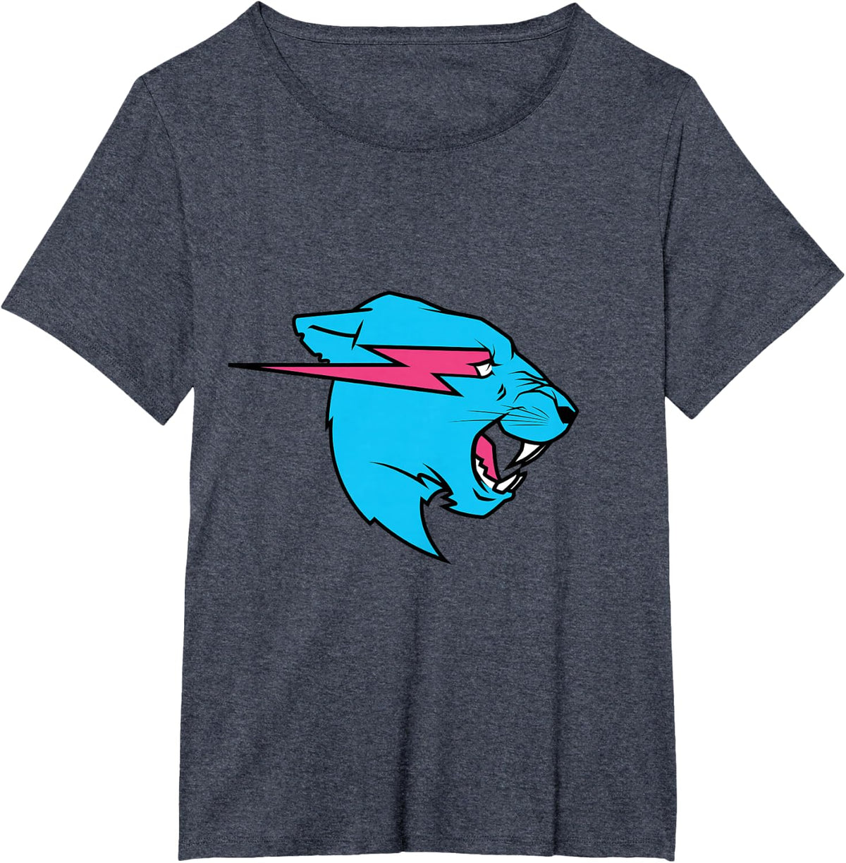 Mr Beast Panther Head T-Shirt