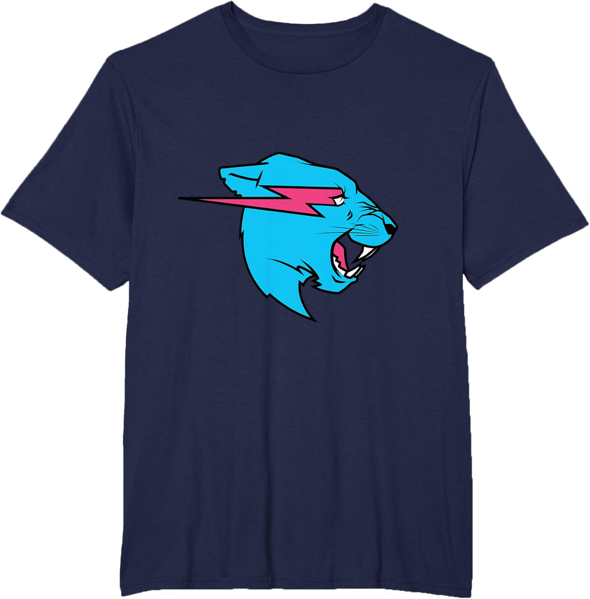 Mr Beast Panther Head T-Shirt