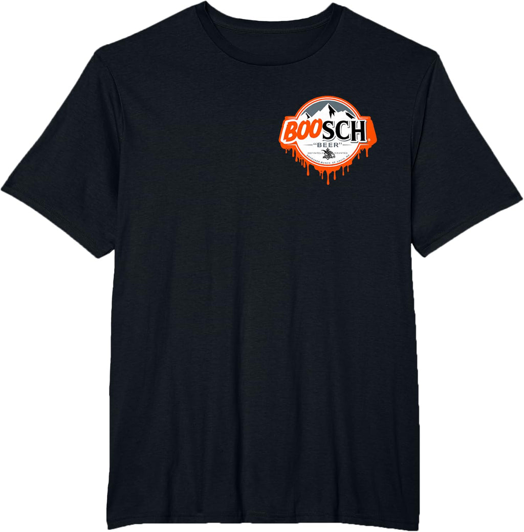 Boo SCH Ghost Halloween Beer Funny Drinking Spooky Costume T-Shirt