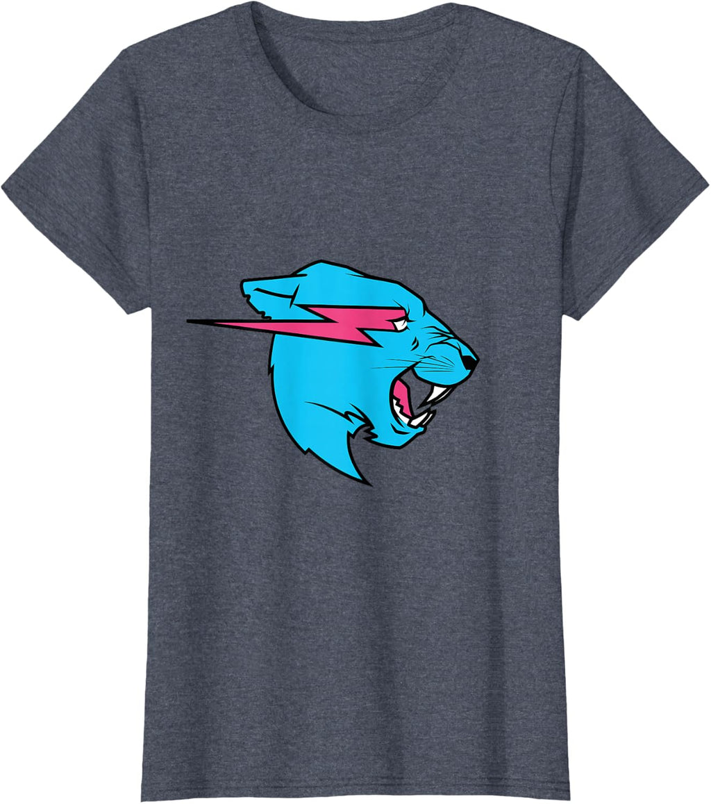 Mr Beast Panther Head T-Shirt
