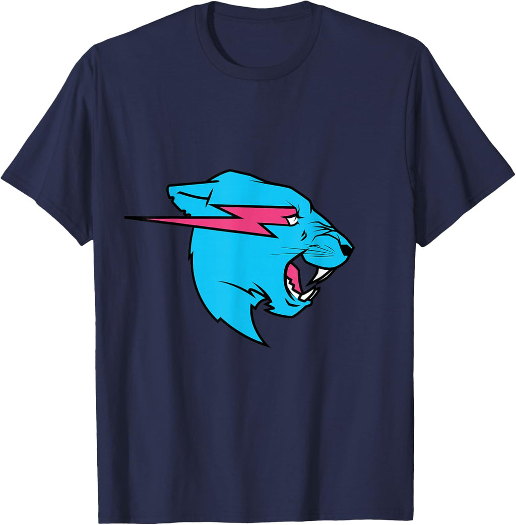 Mr Beast Panther Head T-Shirt