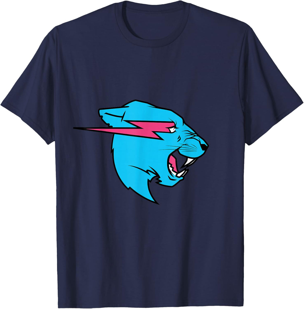 Mr Beast Panther Head T-Shirt