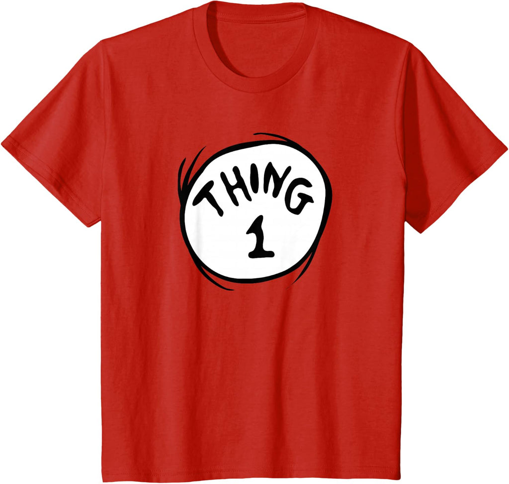 Dr. Seuss Thing 1 Emblem T-Shirt