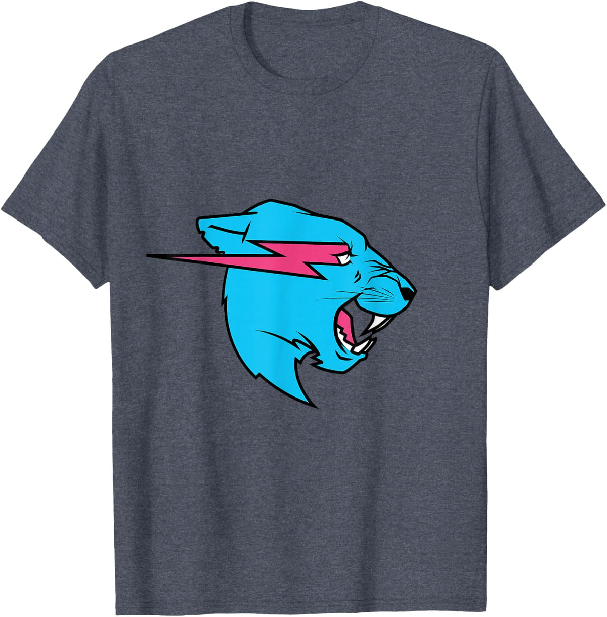 Mr Beast Panther Head T-Shirt