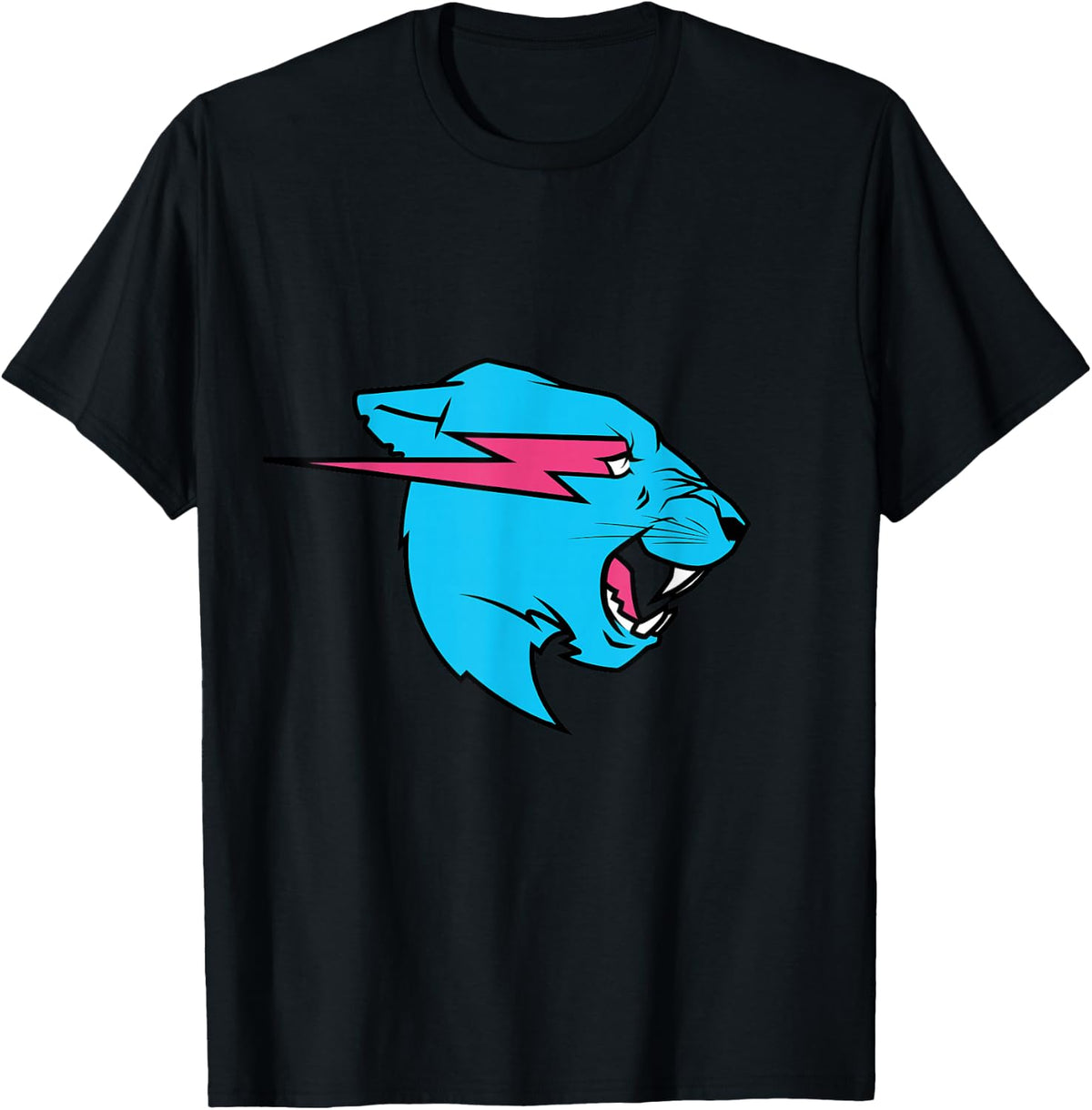 Mr Beast Panther Head T-Shirt