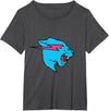 Mr Beast Panther Head T-Shirt
