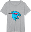 Mr Beast Panther Head T-Shirt