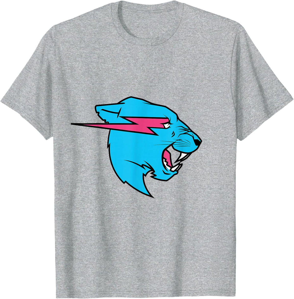 Mr Beast Panther Head T-Shirt
