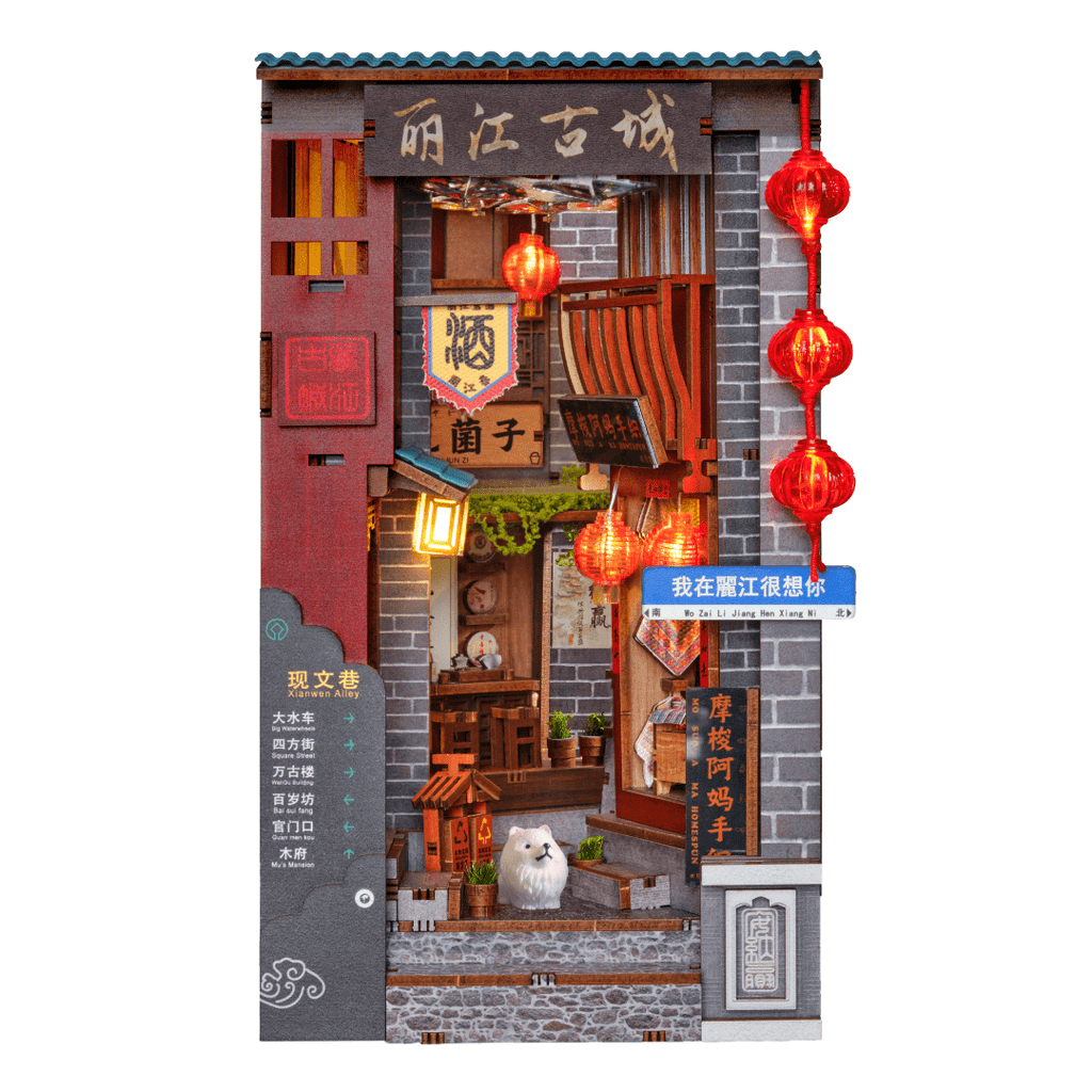 Lijiang Ancient Town Book Nook Kit