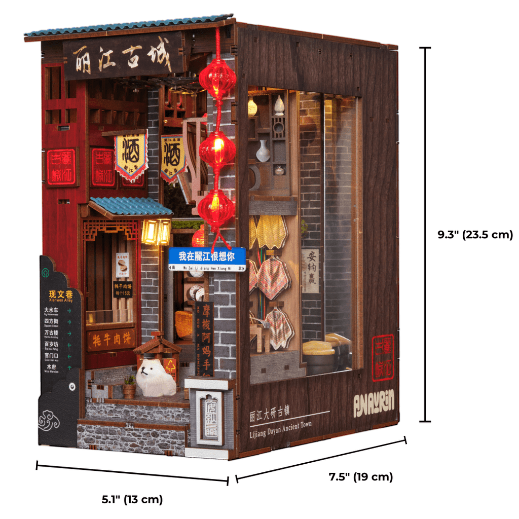 Lijiang Ancient Town Book Nook Kit