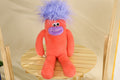 Quirky Figure Plush Doll, Long Hair with Messy Frizzy Hair