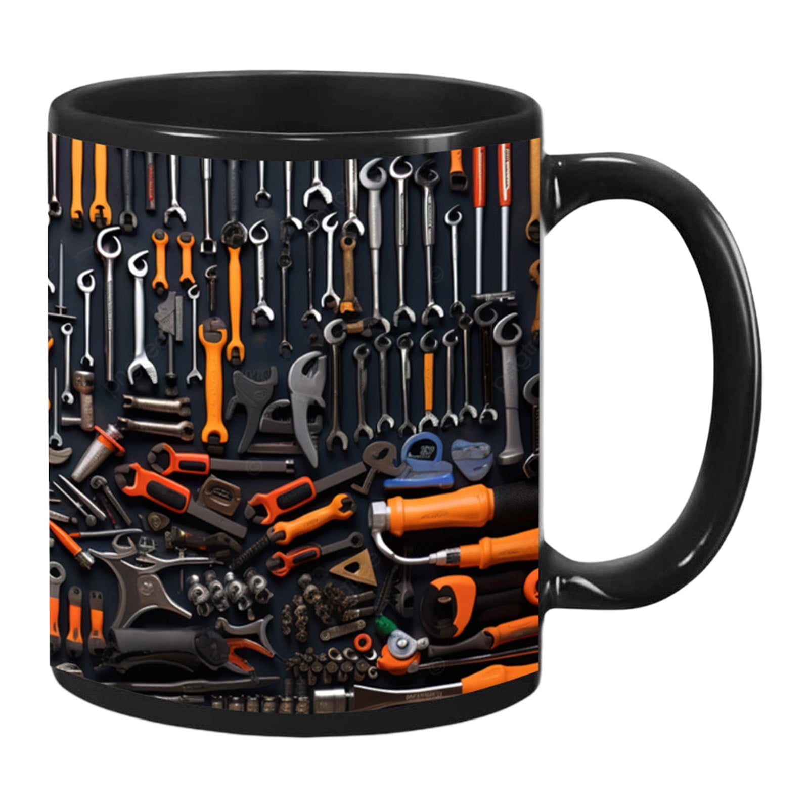 Yooshoverk Mug 3D Mechanic Toolbox Design Solving Creative Gift Coffee Water Cup