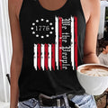 (064#) Women'S Fashion Vest, Printed Design Round Neck Tank Top, Women'S Cool Spring Summer Vest