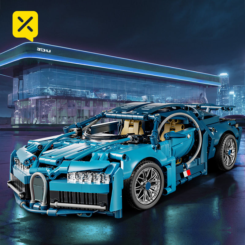 1144 cool building block racing cars, sports car models, super sports car, easy splicing and easy operation, good holiday gifts, suitable for Christmas and other holiday gifts