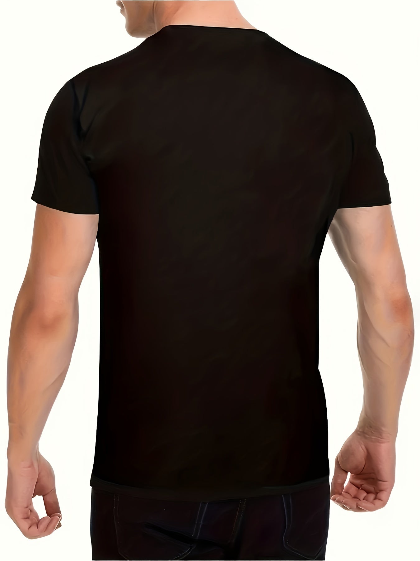 Men's Casual Loose Round-neck T-shirtMen's 1986 T-Shirt- 1986 Text And 80S Graphic Design, Soft And H-Line Crew Neck T-Shirt, PLUS SIZE