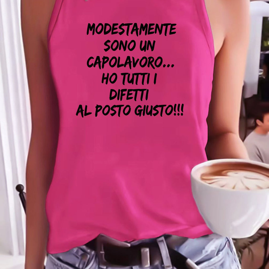 Women's Italian Phrase -Shirt - \