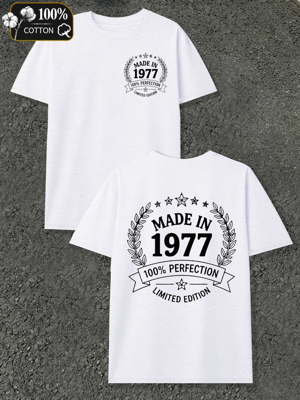 In Perfection Men'S T-Shirts with Markings
