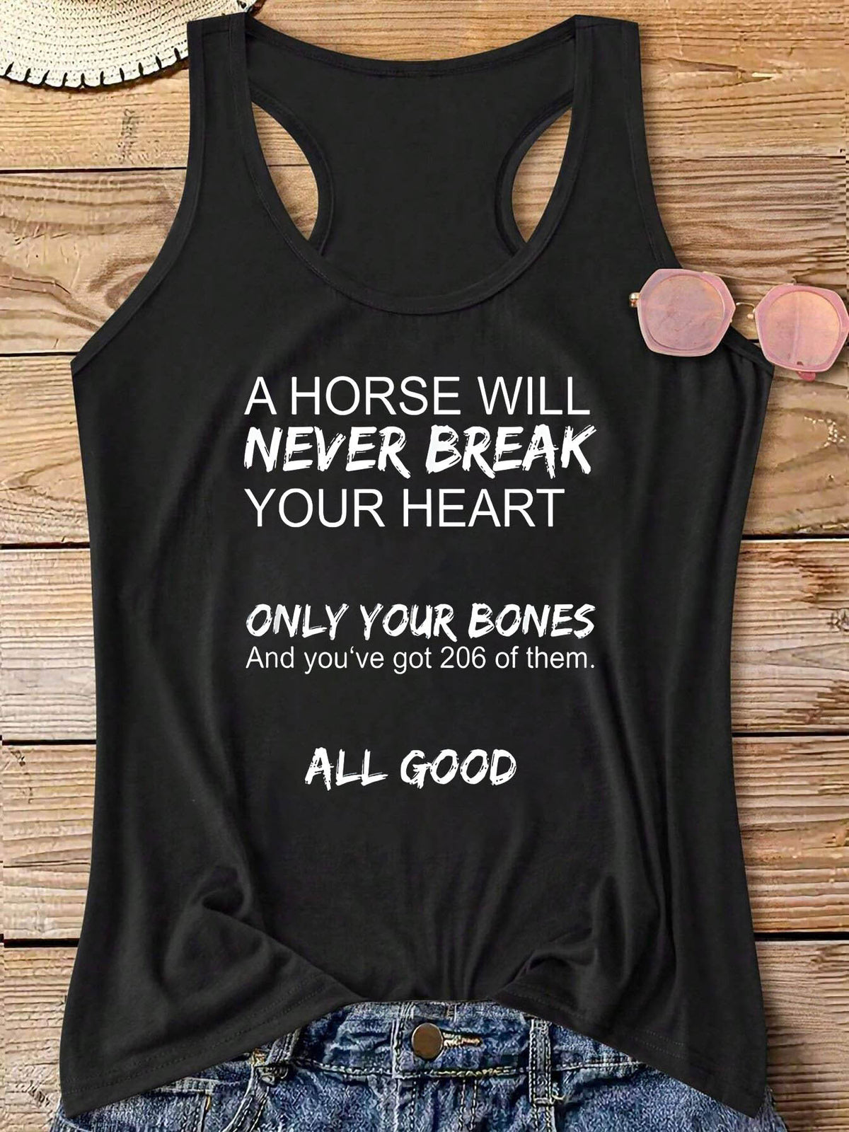 Women's Funny Horse-Themed \