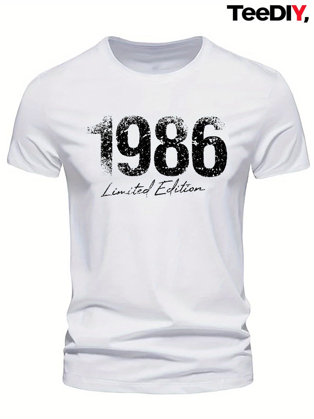 1986 Limited Edition Men'S Short Sleeve T-Shirt Summer T-Shirt Top