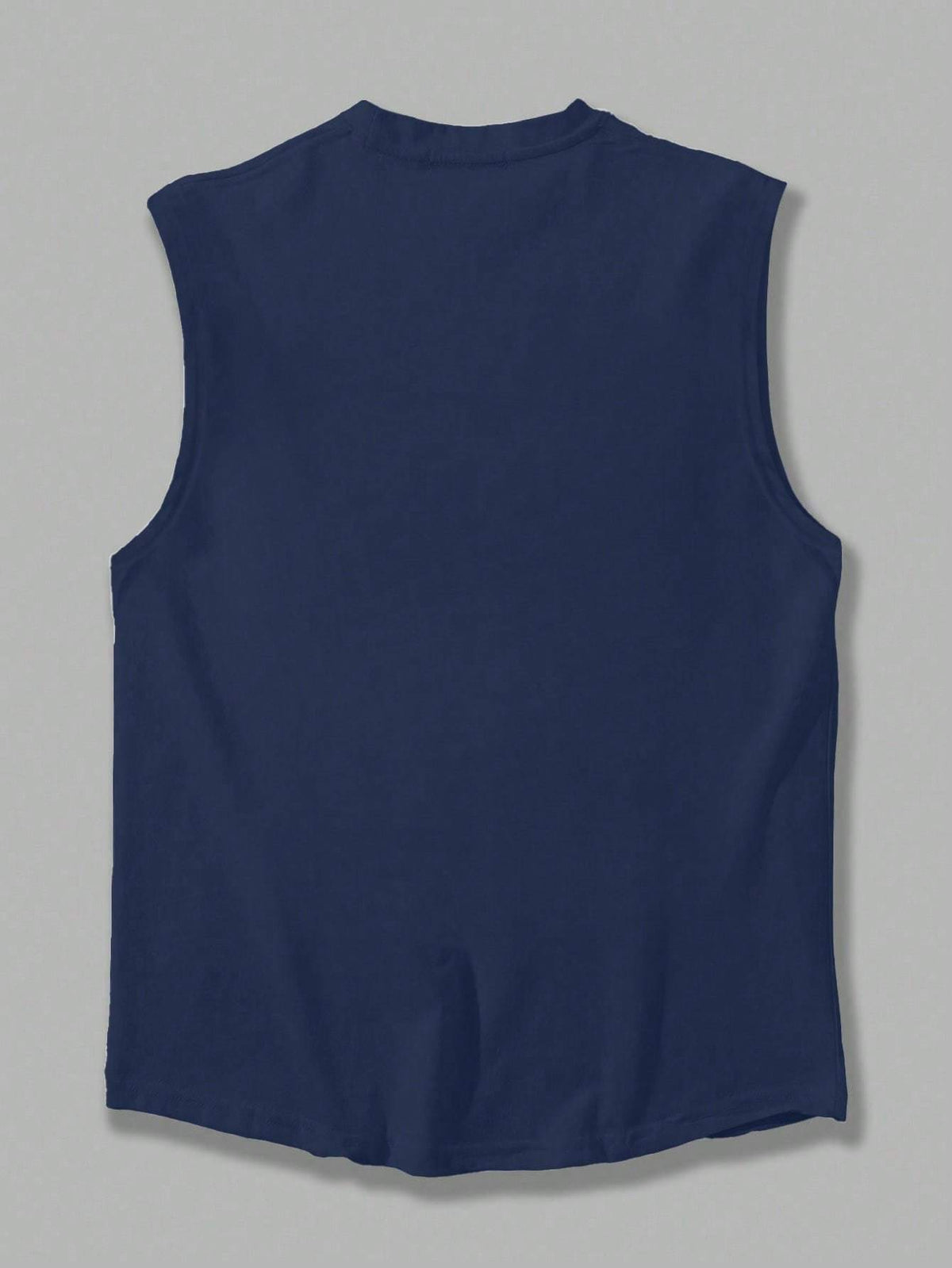 Printed Design - Not Textured Men's Fashion Loose-Fit Tank Top with \