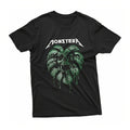 Men's & Women's Monstera Monster Mask Horror Dark Nature Theme Unisex 100% T-Shirt, Soft, All Season Casual Streetwear Essential, All-Match All Season Style, Affordable Daily Wear & Perfect Christmas Gift for Fans And Friends - 220g