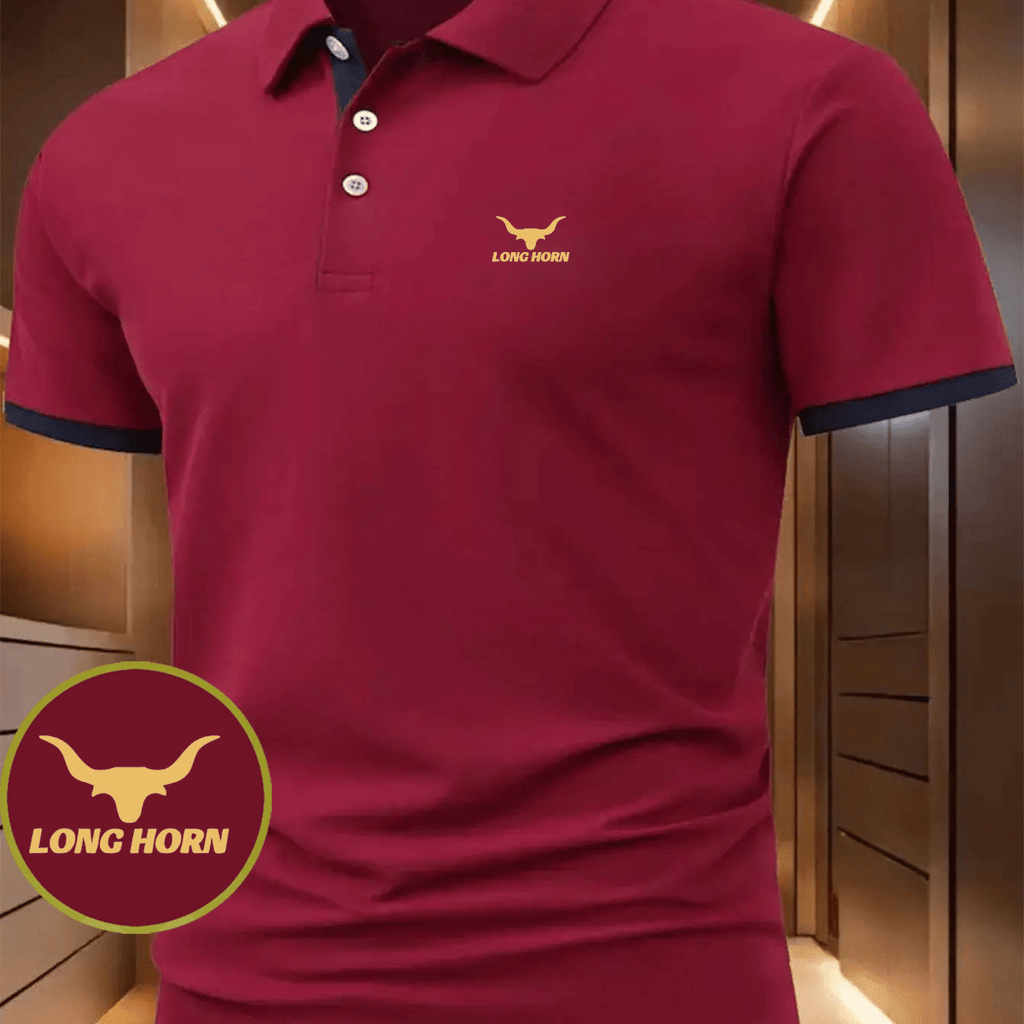 Classic Print Polo Shirts Are Popular This Summer, Featuring Short Sleeves And a Casual Collar, Perfect for Outdoor Vacations And Various Occasions