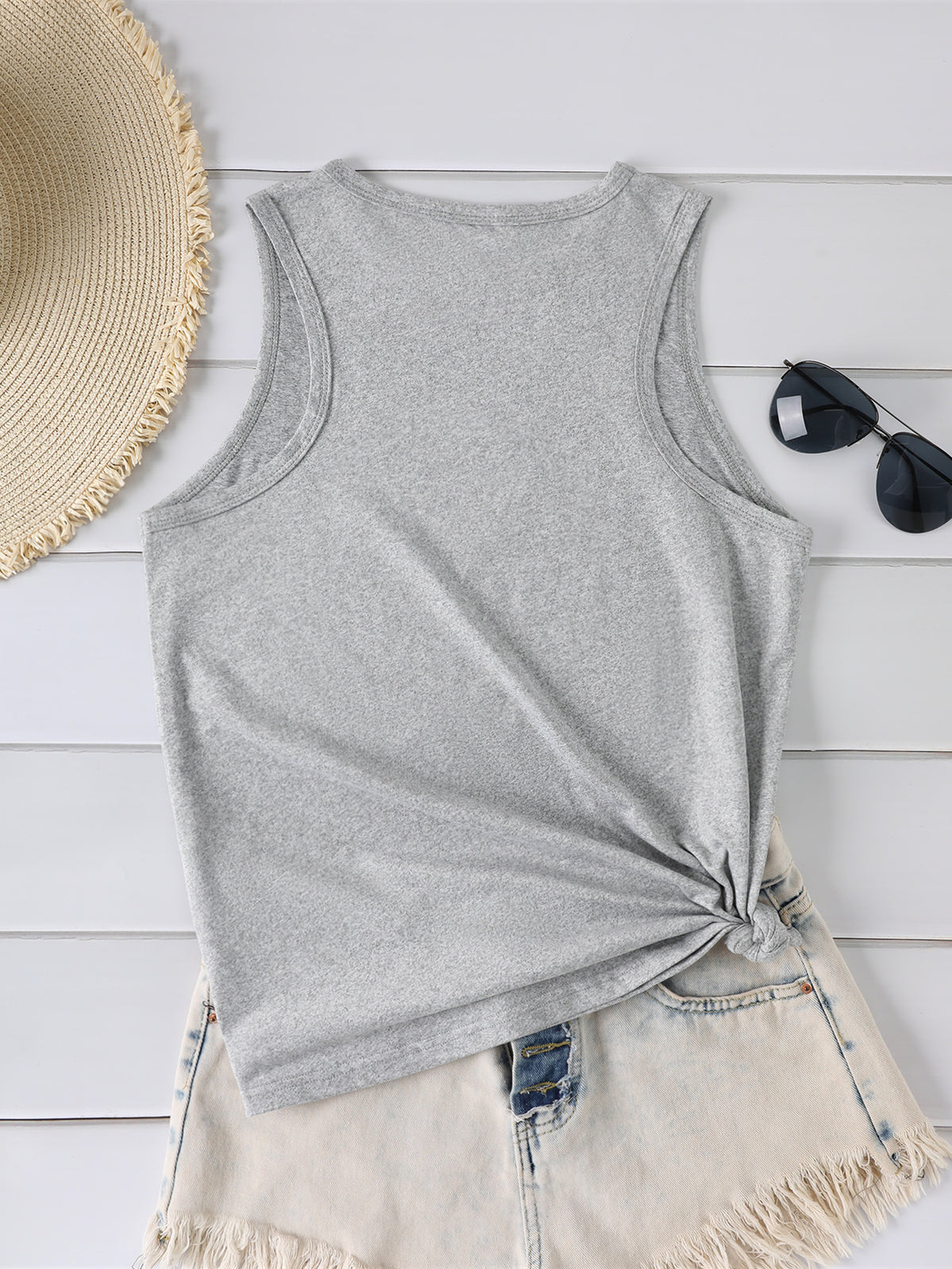 Women's Generation X 1965-1980 Graphic Tank Top, 180g 100% Cotton Sleeveless Vest, Soft Breathable Retro Printed Summer Top