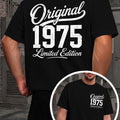 Original Limited Edition 1975 Men's T-shirts with Markings