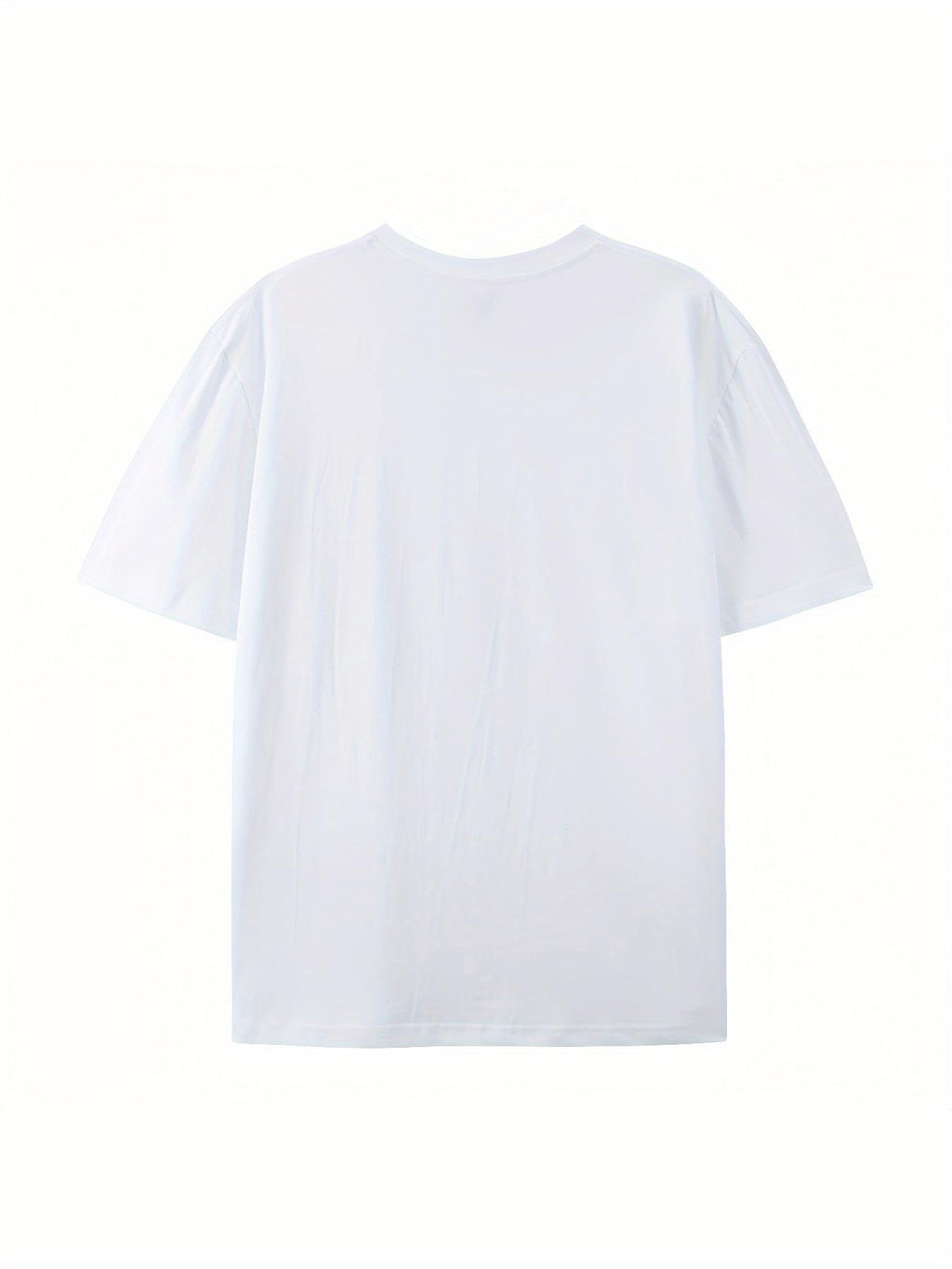 Men's Plus Size 3XL Grateful Thankful Blessed T-Shirt - White Faith Apparel with Short Sleeve Casual Round Neck Tee, Durable Digital Print for Church, Casual Attire & Gifts