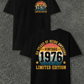 Vintage 1976 Limited Edition Men'S T-Shirts with Markings