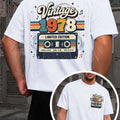 Vintage 1978 Limited Edition Men'S T-Shirts with Markings